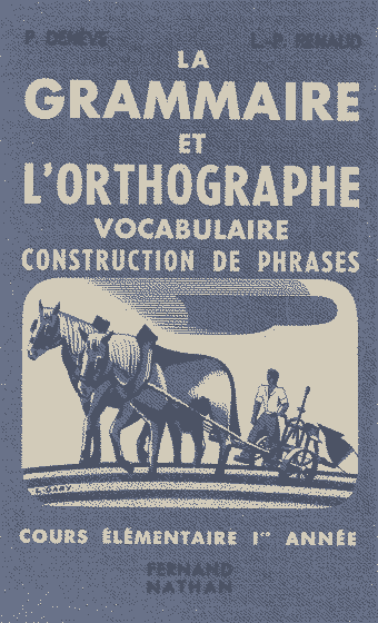Livre de Grammaire